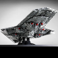 Thumbnail for Building Blocks Star Wars MOC UCS Executor Class Dreadnought Bricks Toy - 10
