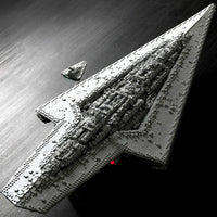 Thumbnail for Building Blocks Star Wars MOC UCS Executor Class Dreadnought Bricks Toy - 6