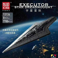 Thumbnail for Building Blocks Star Wars MOC UCS Executor Class Dreadnought Bricks Toy - 3
