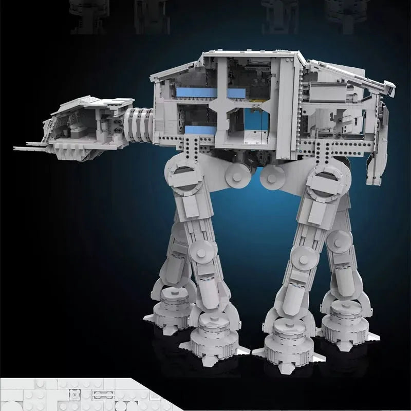 Building Blocks Star Wars MOC UCS Motor AT-AT Walker Bricks Toy EU Stock Construction Set Toys - 12