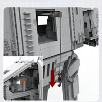 Thumbnail for Building Blocks Star Wars MOC UCS Motor AT-AT Walker Bricks Toy EU Stock Construction Set Toys - 17