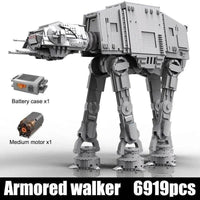 Thumbnail for Building Blocks Star Wars MOC UCS Motor AT-AT Walker Bricks Toy EU Stock Construction Set Toys - 1