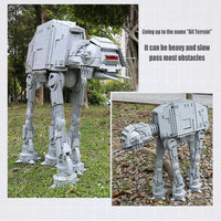 Thumbnail for Building Blocks Star Wars MOC UCS Motorized AT-AT Walker Bricks Toy 21015 - 15