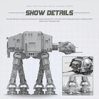Thumbnail for Building Blocks Star Wars MOC UCS Motorized AT-AT Walker Bricks Toy 21015 - 12