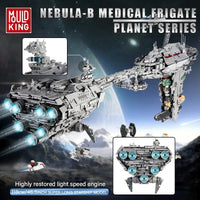 Thumbnail for Building Blocks Star Wars MOC UCS Nebulon B Medical Frigate Bricks Toy 21001 Construction Set Toys - 10
