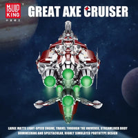 Thumbnail for Building Blocks Star Wars MOC UCS Old Republic Escort Cruiser Ship Bricks Toys Construction Set Toys - 5