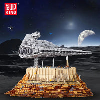 Thumbnail for Building Blocks Star Wars MOC UCS The Empire Over Jedha City Bricks Toys Construction Set Toys - 4