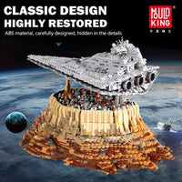 Thumbnail for Building Blocks Star Wars MOC UCS The Empire Over Jedha City Bricks Toys Construction Set Toys - 9