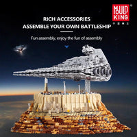 Thumbnail for Building Blocks Star Wars MOC UCS The Empire Over Jedha City Bricks Toys - 8