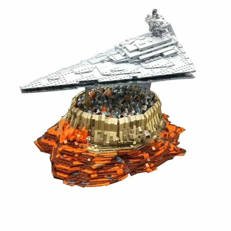 Building Blocks Star Wars MOC UCS The Empire Over Jedha City Bricks Toys - 3