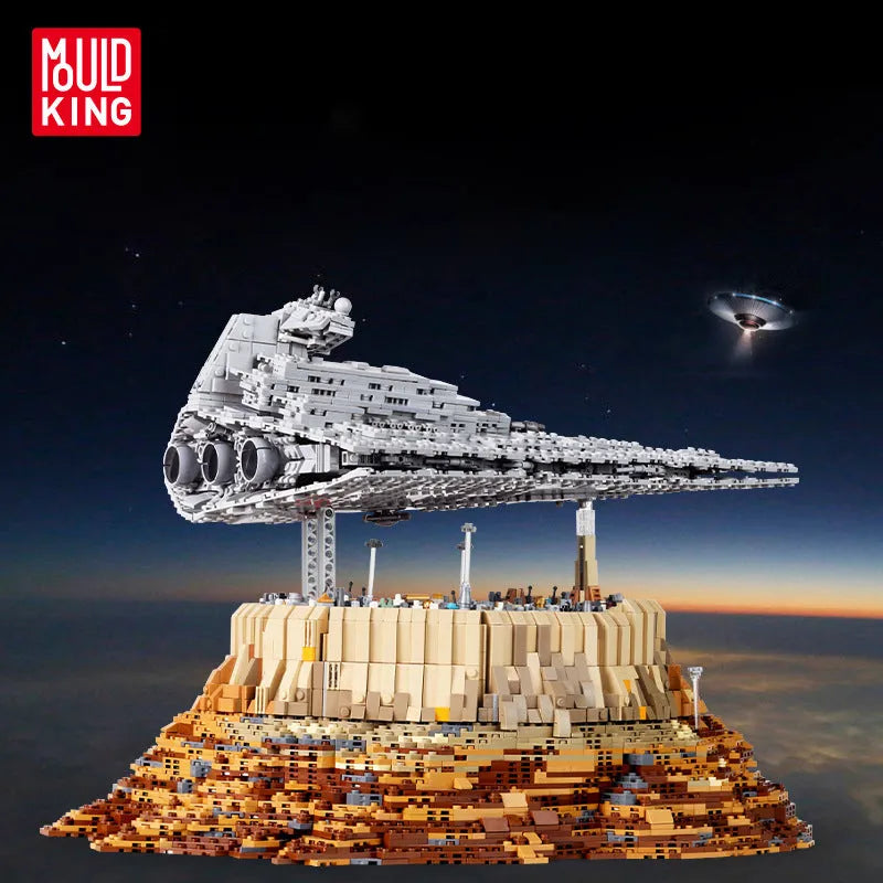 Building Blocks Star Wars MOC UCS The Empire Over Jedha City Bricks Toys - 5