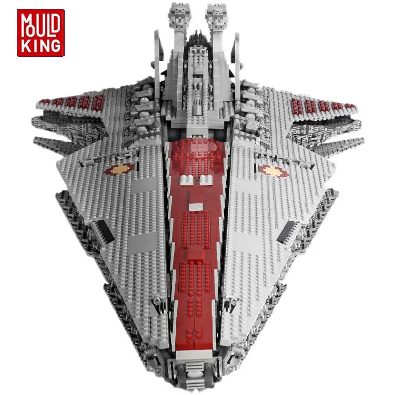 Building Blocks Star Wars MOC Venator Class Republic Attack Cruiser Bricks Toy - 12