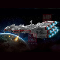 Thumbnail for Building Blocks Star Wars UCS MOC Blockade Runner Tantive IV Bricks Toy - 16