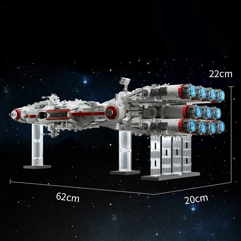 Building Blocks Star Wars UCS MOC Blockade Runner Tantive IV Bricks Toy - 15