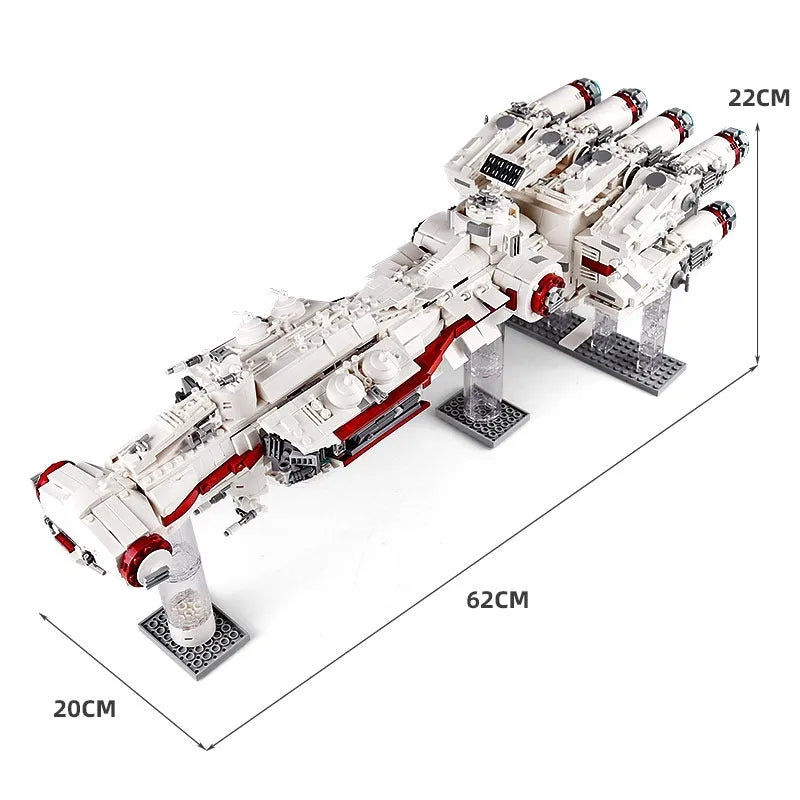 Building Blocks Star Wars UCS MOC Blockade Runner Tantive IV Bricks Toy Construction Set Toys - 10