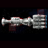 Thumbnail for Building Blocks Star Wars UCS MOC Blockade Runner Tantive IV Bricks Toy Construction Set Toys - 18