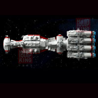 Thumbnail for Building Blocks Star Wars UCS MOC Blockade Runner Tantive IV Bricks Toy - 18
