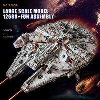 Thumbnail for Building Blocks Star Wars UCS MOC Millennium Falcon MK2 Bricks Toy 21026 - 15