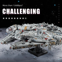 Thumbnail for Building Blocks Star Wars UCS MOC Millennium Falcon MK2 Bricks Toy 21026 - 8