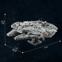 Thumbnail for Building Blocks Star Wars UCS MOC Millennium Falcon MK2 Bricks Toy 21026 - 14
