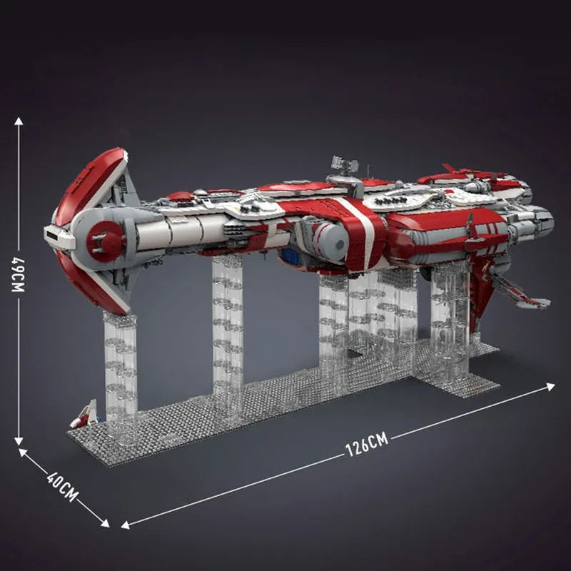 Building Blocks Star Wars UCS Old Republic Escort Cruiser Bricks Toy 21002 - 10