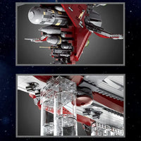 Thumbnail for Building Blocks Star Wars UCS Old Republic Escort Cruiser Bricks Toy 21002 - 11