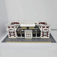 Thumbnail for Building Blocks Street Expert MOC Dreamland City Train Station Bricks Toy - 11