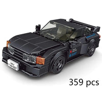 Thumbnail for Building Blocks Supercar Mini Nissan GTR32 Racing Sports Car Bricks Toy 27014 - 3