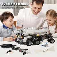 Thumbnail for Building Blocks Tech APP RC Motorized Mars Explorer Space Vehicle Bricks Toys - 4