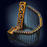 Thumbnail for Building Blocks Tech Marble Run Harp Track Ball Contraption Bricks Toy - 3