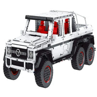 Thumbnail for Building Blocks Tech MOC 13061 RC Mercedes Benz G700 SUV Car Bricks Toys - 6