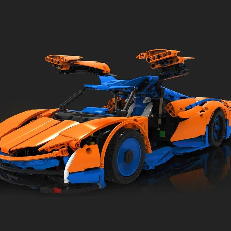 Building Blocks Tech MOC 13098 APP RC Speedtail Racing Car Bricks Toy - 3
