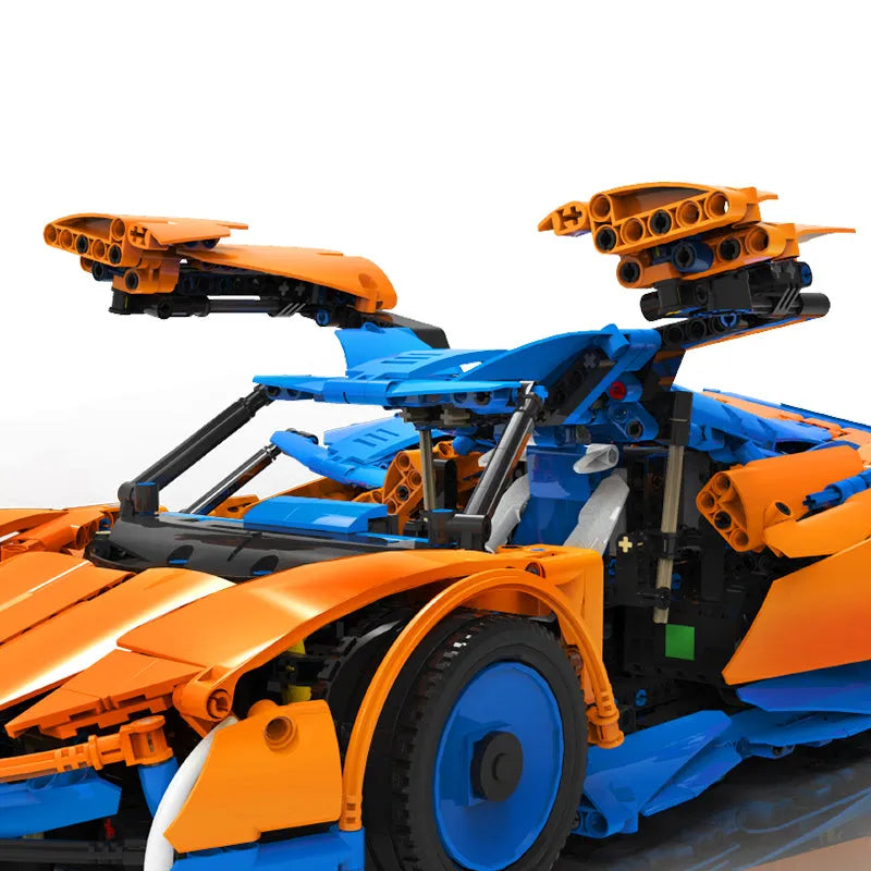 Building Blocks Tech MOC 13098 APP RC Speedtail Racing Car Bricks Toy - 9