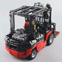 Thumbnail for Building Blocks Tech MOC 13106 RC APP City Forklift Loader Truck Bricks Toy - 8