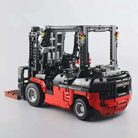 Thumbnail for Building Blocks Tech MOC 13106 RC APP City Forklift Loader Truck Bricks Toy - 1