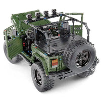 Thumbnail for Building Blocks Tech MOC 13124 AWD Adventure Off-Road Car Bricks Toys Construction Set Toys - 7