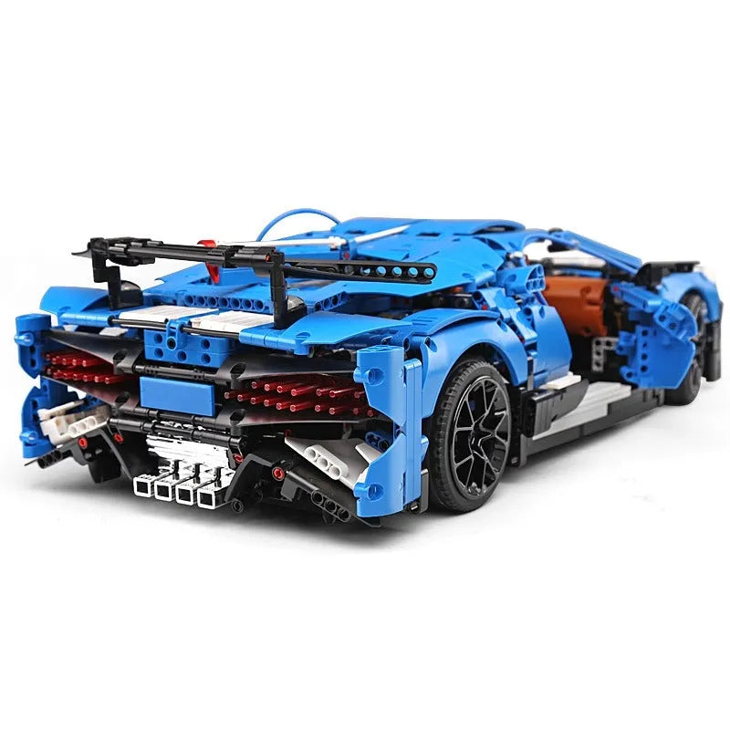 Building Blocks Tech MOC 13125 Bugatti Divo Racing Car Bricks Toys Construction Set Toys - 3