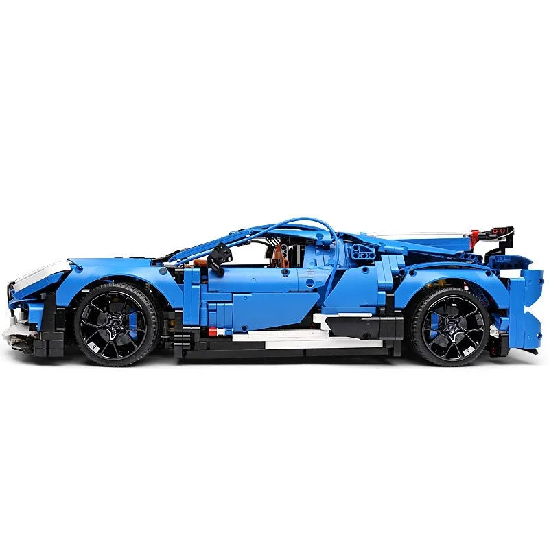 Building Blocks Tech MOC 13125 Bugatti Divo Racing Car Bricks Toys Construction Set Toys - 5