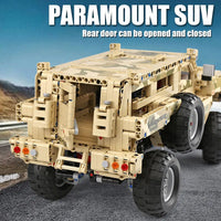 Thumbnail for Building Blocks Tech MOC 13131 Marauder Off - Road Truck SUV Bricks Toys - 9