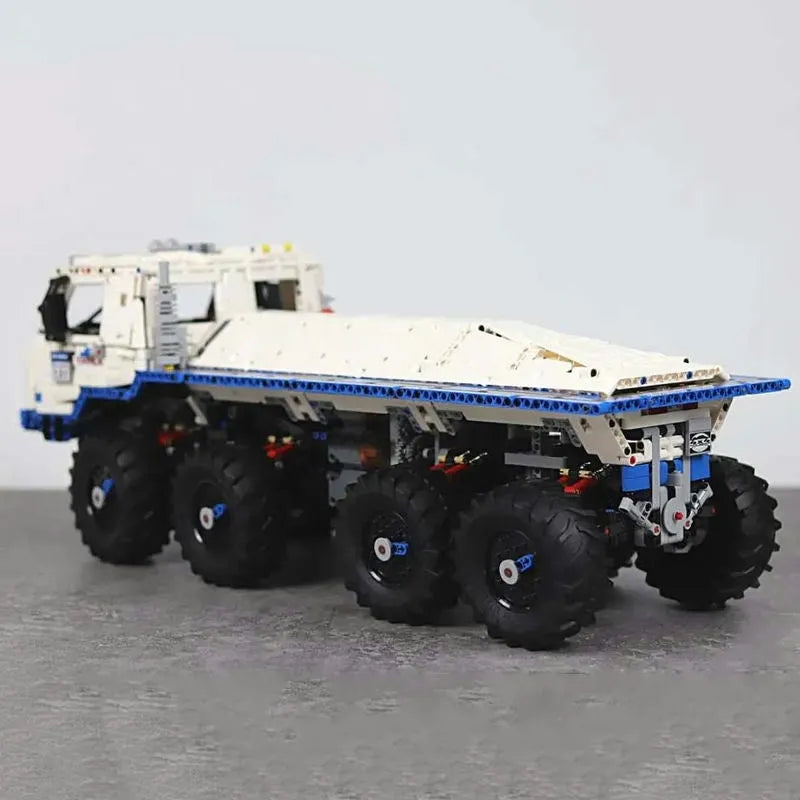 Building Blocks Tech MOC 13144 APP Motorized Heavy Tow Truck Bricks Toy Construction Set Toys - 10