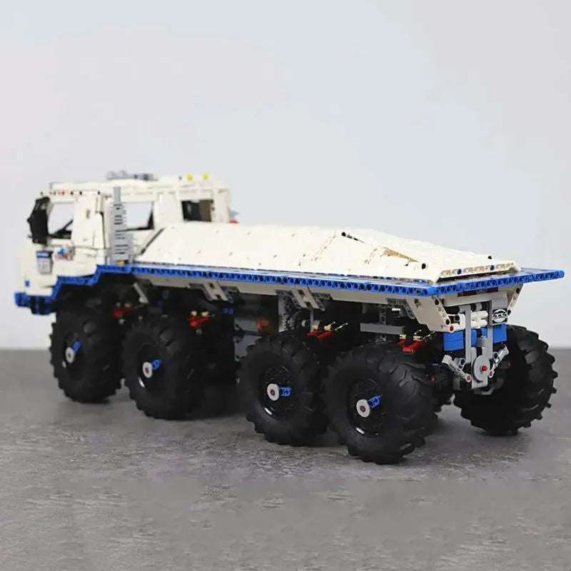 Building Blocks Tech MOC 13144 APP Motorized Heavy Tow Truck Bricks Toy - 10