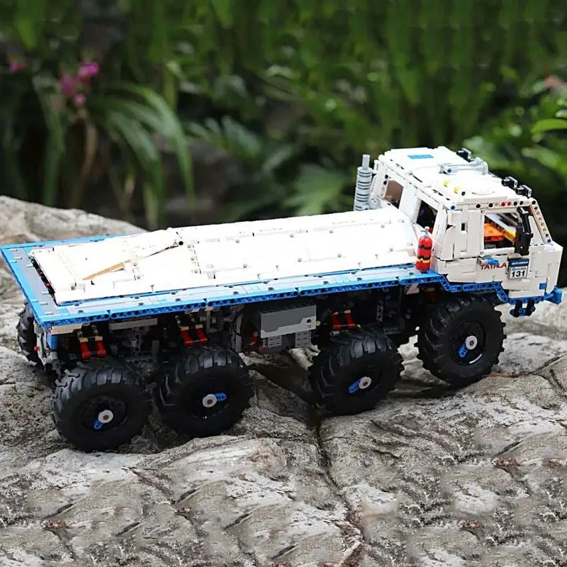 Building Blocks Tech MOC 13144 APP Motorized Heavy Tow Truck Bricks Toy Construction Set Toys - 22
