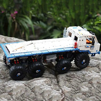 Thumbnail for Building Blocks Tech MOC 13144 APP Motorized Heavy Tow Truck Bricks Toy Construction Set Toys - 22