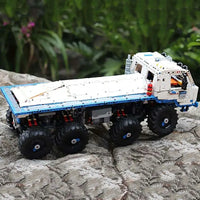 Thumbnail for Building Blocks Tech MOC 13144 APP Motorized Heavy Tow Truck Bricks Toy - 22