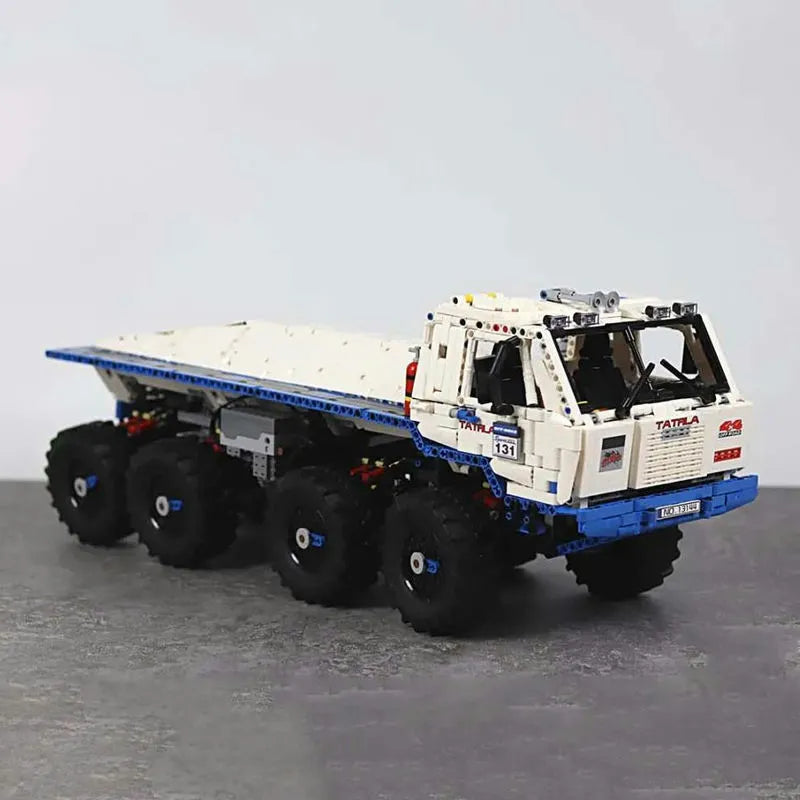 Building Blocks Tech MOC 13144 APP Motorized Heavy Tow Truck Bricks Toy - 15