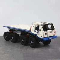 Thumbnail for Building Blocks Tech MOC 13144 APP Motorized Heavy Tow Truck Bricks Toy Construction Set Toys - 15