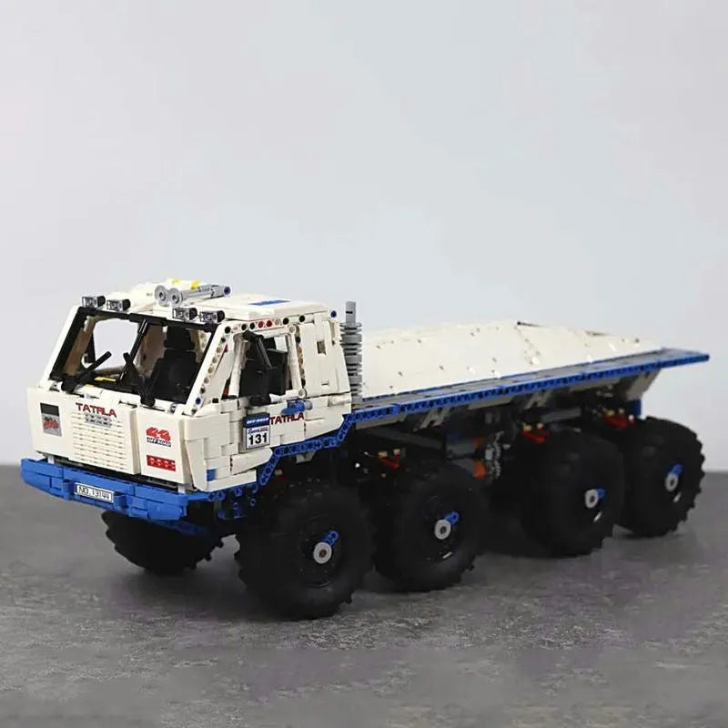 Building Blocks Tech MOC 13144 APP Motorized Heavy Tow Truck Bricks Toy Construction Set Toys - 11