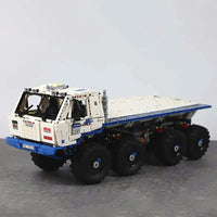 Thumbnail for Building Blocks Tech MOC 13144 APP Motorized Heavy Tow Truck Bricks Toy Construction Set Toys - 11