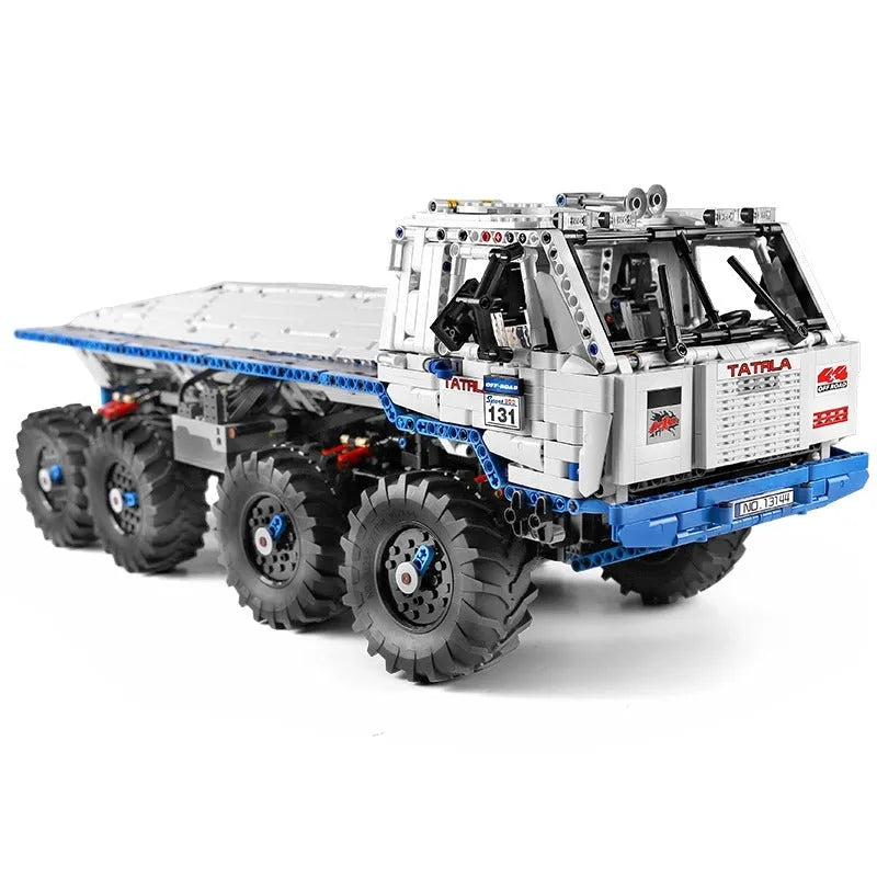Building Blocks Tech MOC 13144 APP Motorized Heavy Tow Truck Bricks Toy - 4