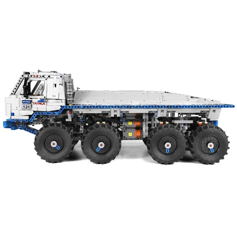 Building Blocks Tech MOC 13144 APP Motorized Heavy Tow Truck Bricks Toy - 5